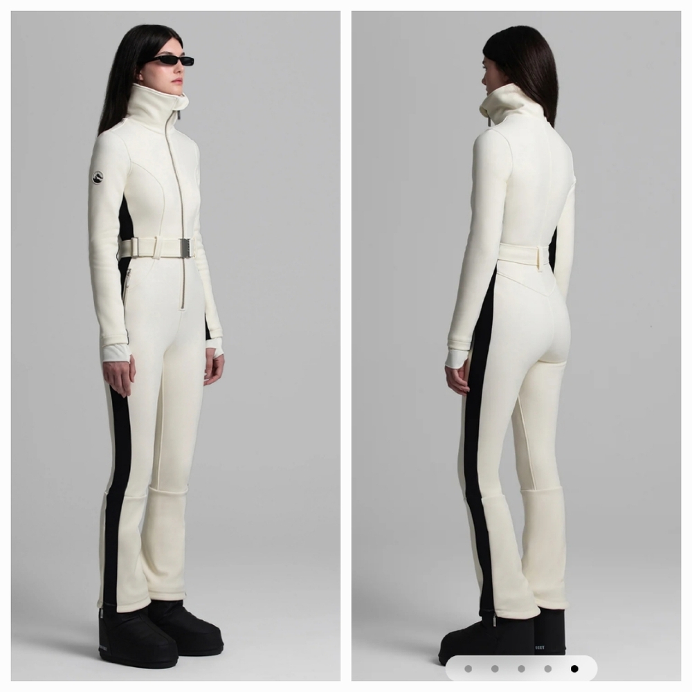 Cordova OTB Ski Suit Alabaster Cordova signature Ski Suit Cordova White Ski Suit